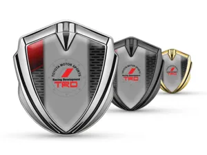 Toyota Custom Car Badge Racing Look Glossy Custom